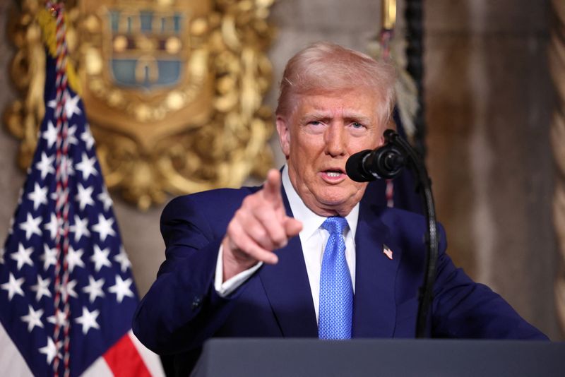 Trump says he will introduce 25% tariffs on autos, pharmaceuticals and chips
