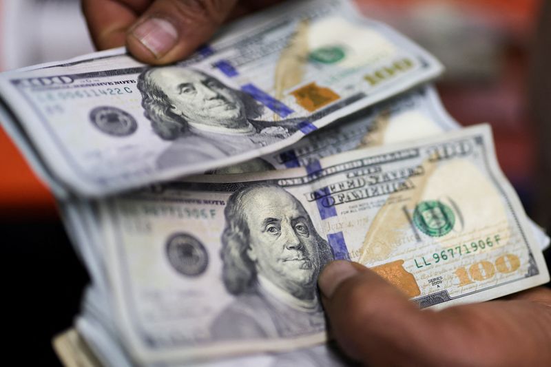Dollar firm on Ukraine tensions, kiwi bounces as RBNZ signals slower easing pace