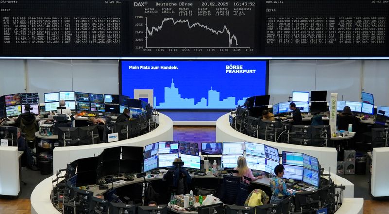 STOXX 600 rises; on track to end eight-week winning streak