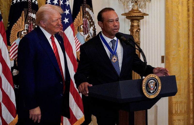 Trump says 'good chance' of resolving PGA Tour-LIV Golf schism