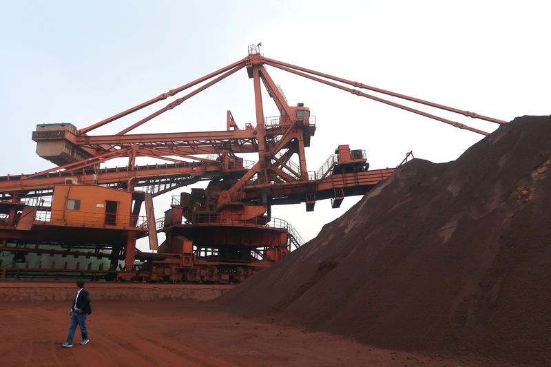Iron ore snaps four-day rise due to more duties on Chinese steel