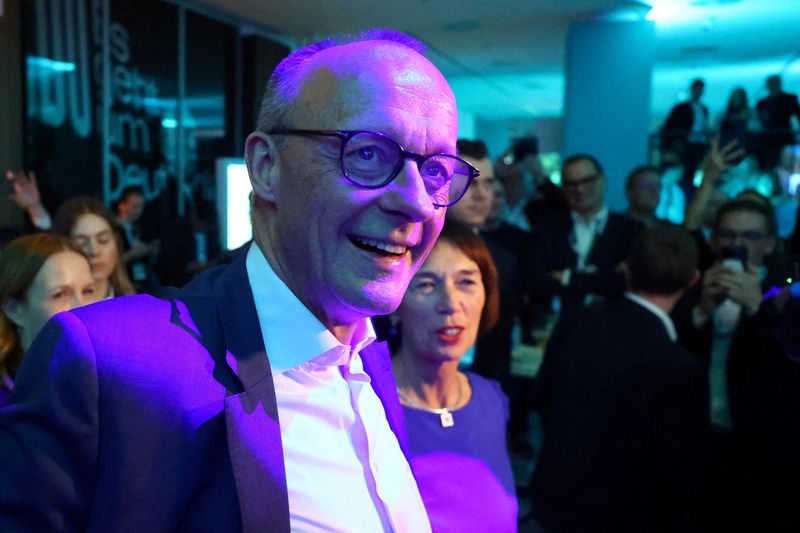 Germany's Merz faces tricky talks with potential coalition ally
