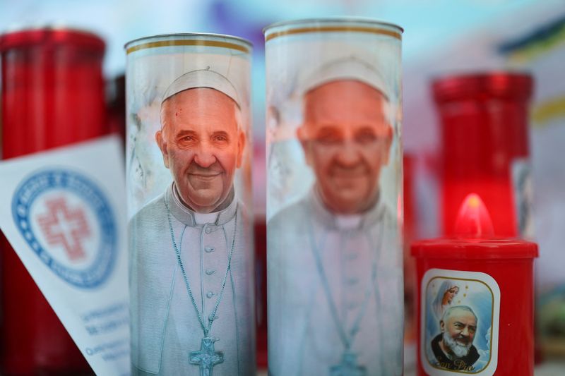 Pope is resting after another peaceful night, Vatican says