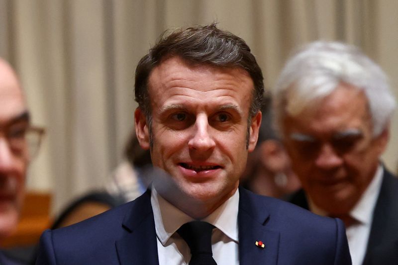 France's Macron urges calm after Trump and Zelenskiy clash