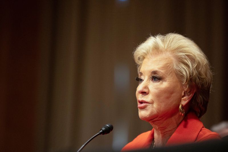 US education secretary says she is on 'final mission' to end bureaucracy