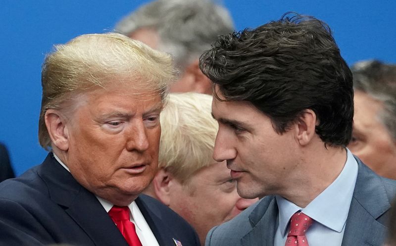 Trump, Trudeau set to speak on Wednesday amid trade row, source says