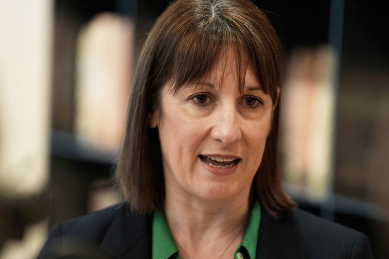 UK's Reeves to set out 2 billion pounds civil service spending cuts