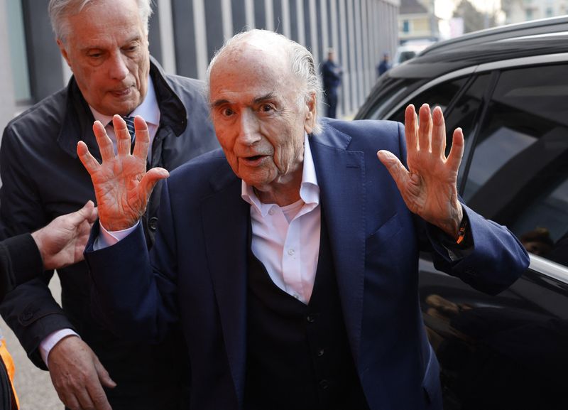 Soccer-Ex-FIFA chief Blatter and Platini cleared in corruption case