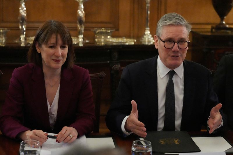 UK finance minister Reeves trims spending plans in face of slowing economy
