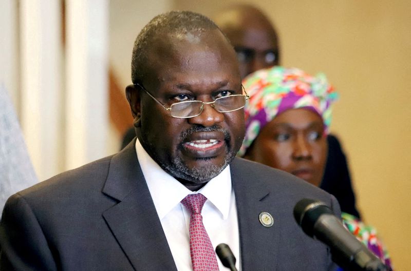 Detention of South Sudan's VP Machar cancels peace deal, his party says