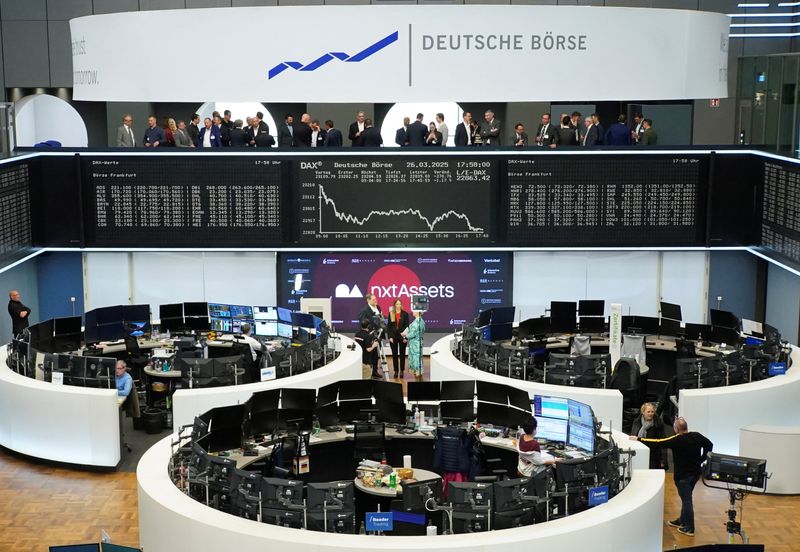European shares hit two-week low as Trump's tariff plans slam automakers