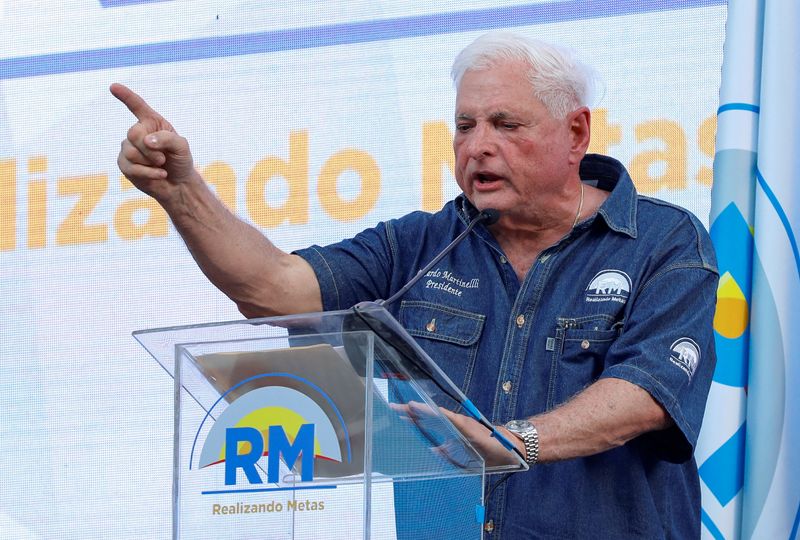 Panama ex-President Martinelli cleared to leave for asylum in Nicaragua