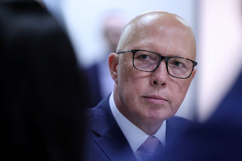Australia's Dutton focuses on suburban votes, was strict on borders before Trump