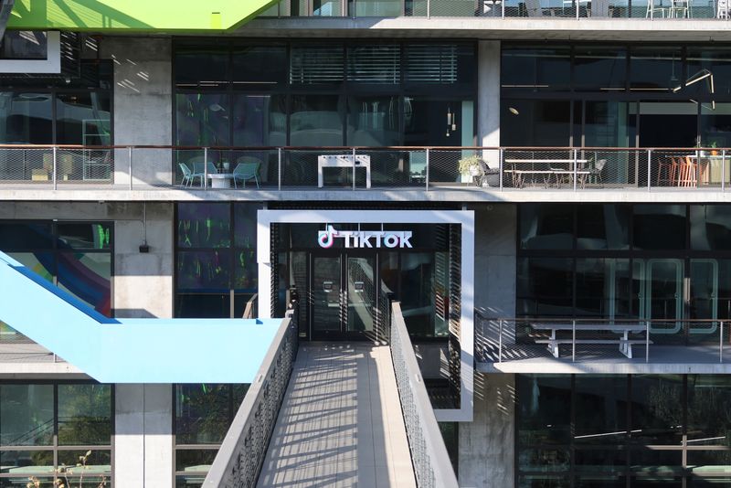 Exclusive-Blackstone mulls small stake in US TikTok spinoff, sources say
