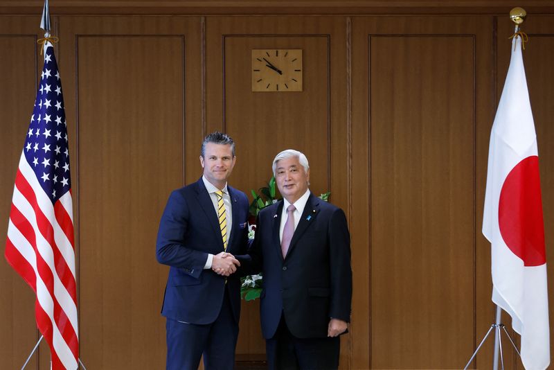 Pentagon chief Hegseth says 'warrior' Japan indispensable to deter China