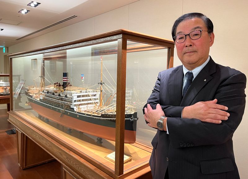 Top Japanese shipping line fears US tariffs will slow cargo flows, president says