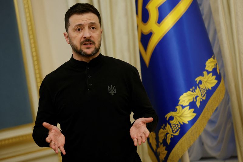 Ukraine to hold 'in-depth' talks on foreign troop contingent Friday, Zelenskiy says