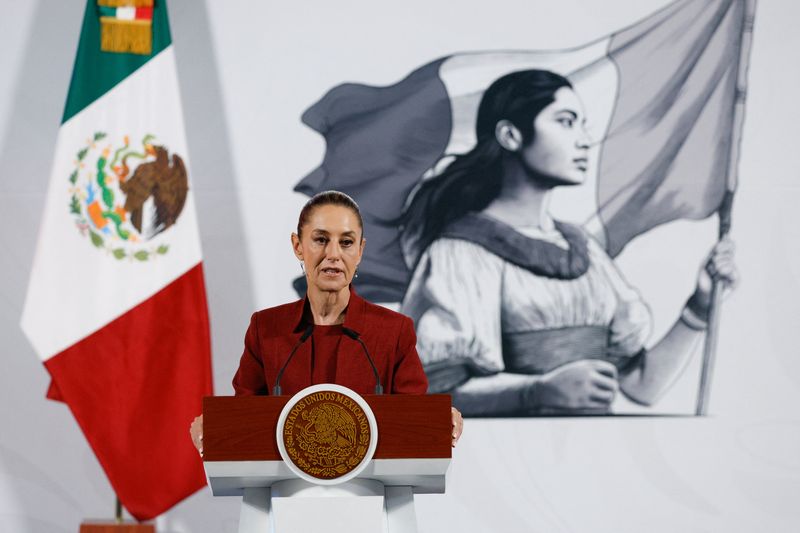 Mexico will not go tit-for-tat on tariffs with US, Sheinbaum says