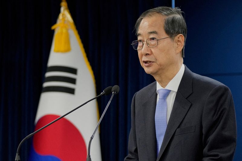 South Korea's acting President orders emergency measures over US tariffs