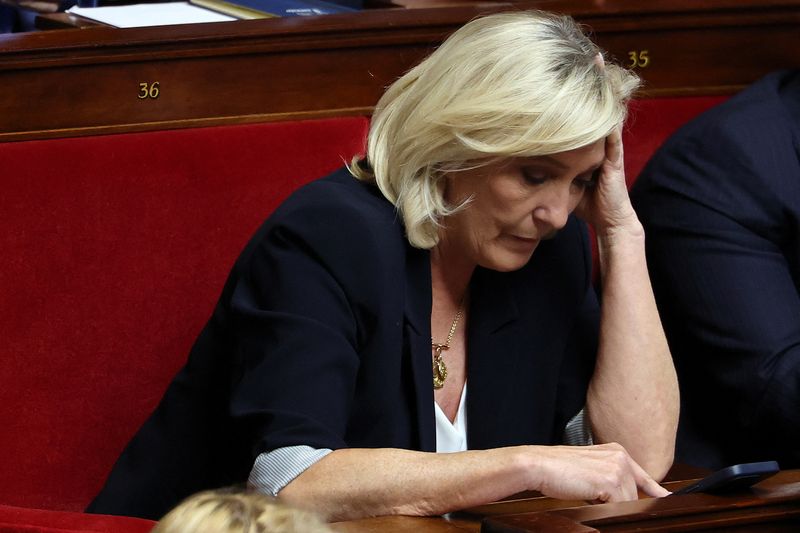 Trump offers support to French far-right leader Le Pen after her conviction