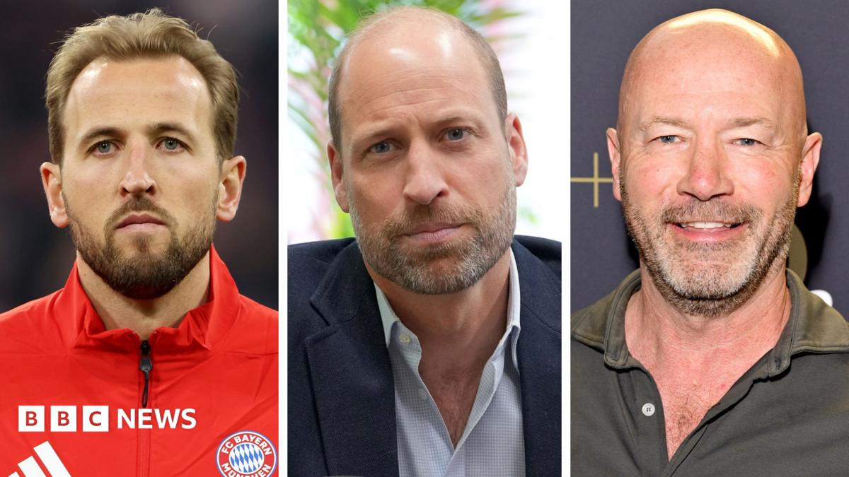 Prince William, Kane and Shearer in campaign to use sport to prevent suicide