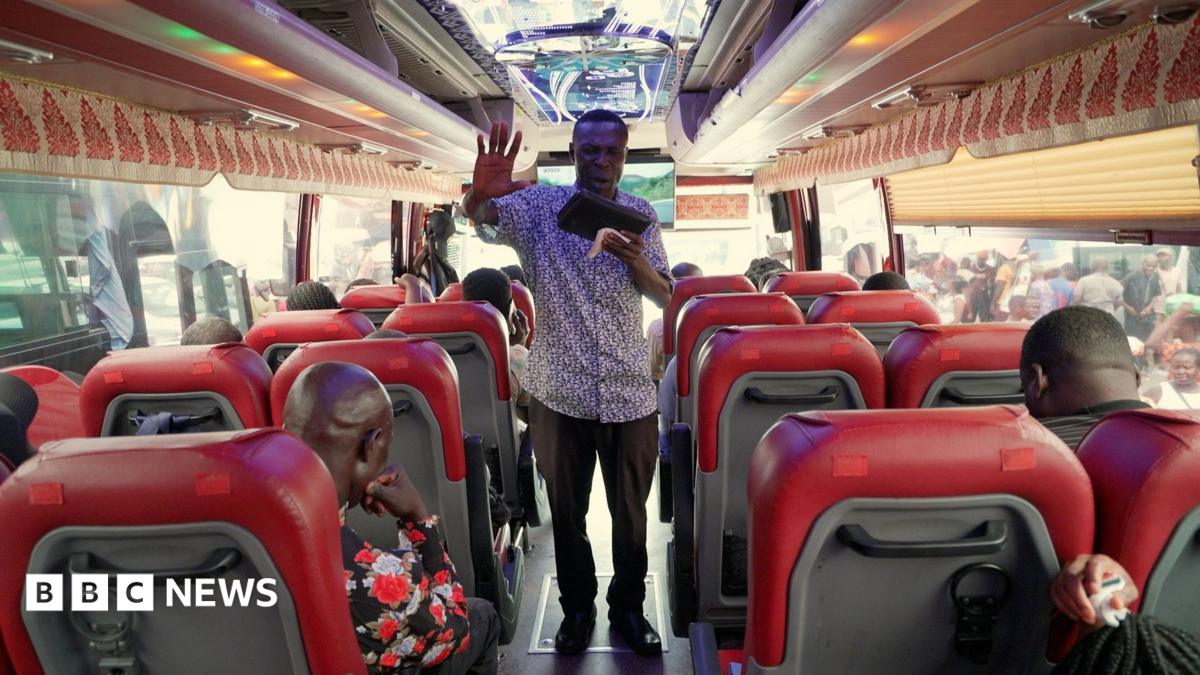 Why pastors may not be seen - or heard - preaching on Ghana's buses for much longer