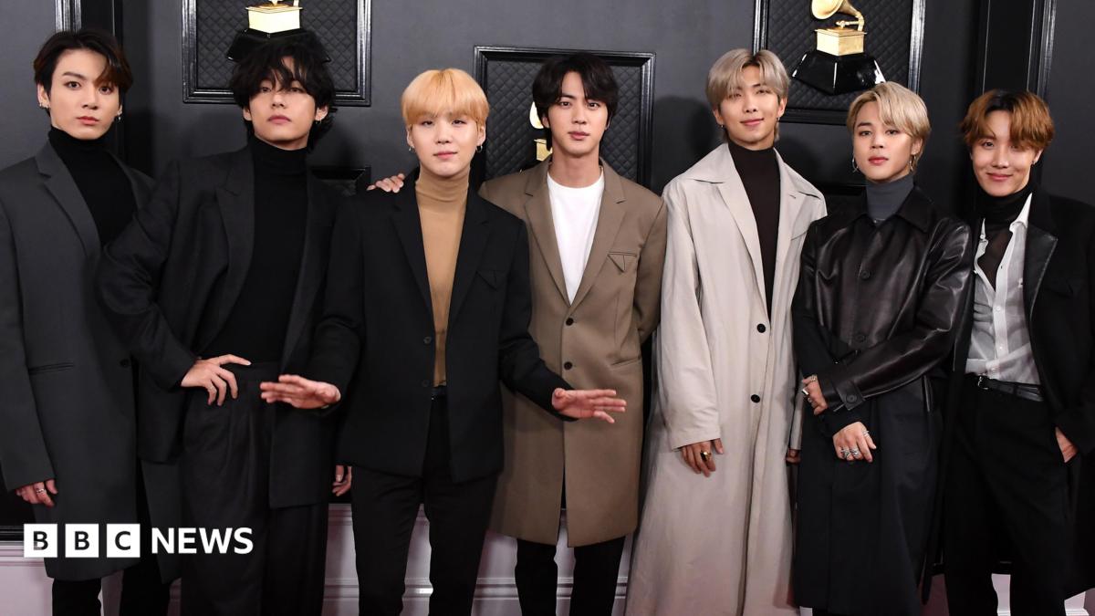 BTS say they won't submit music to the Grammy Awards