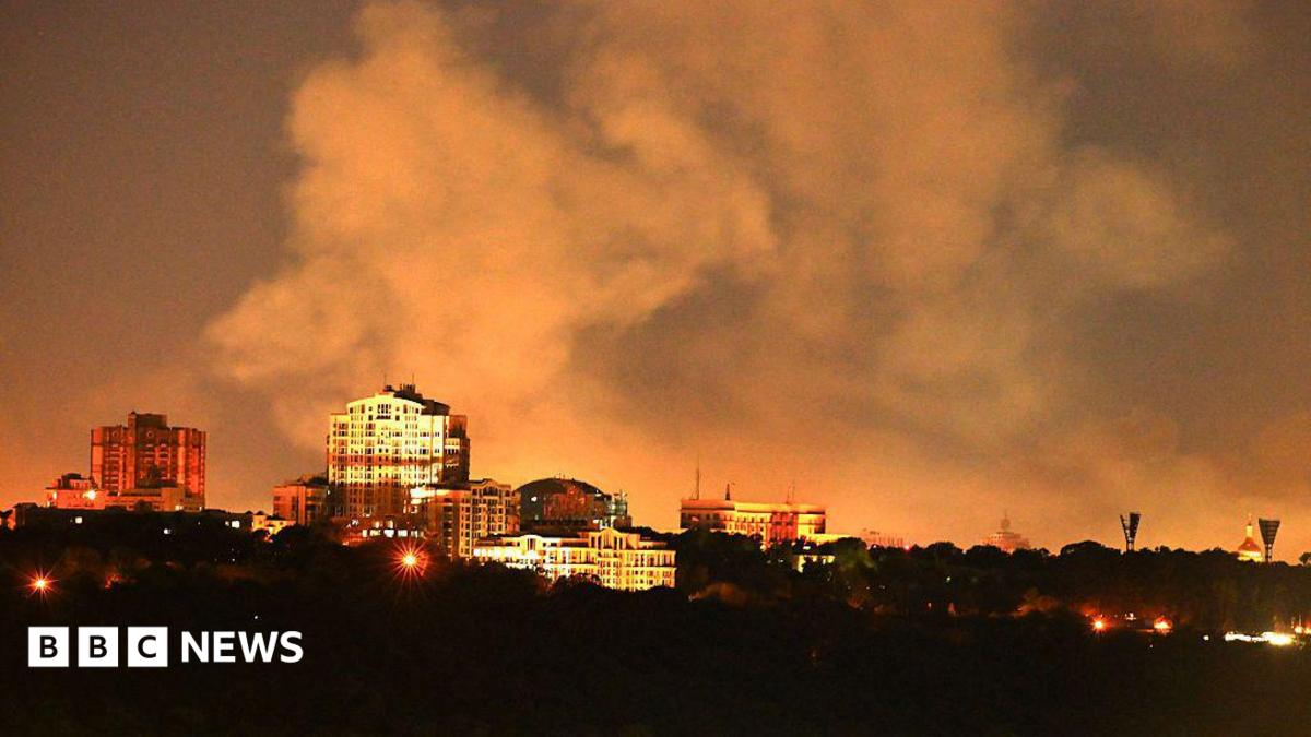 Russia unleashes 'massive attack' on Kyiv, killing at least five