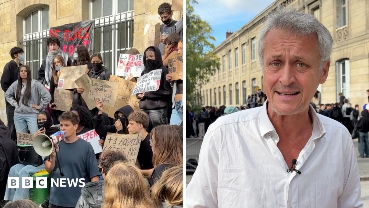 Watch: Why are students protesting at schools in France?