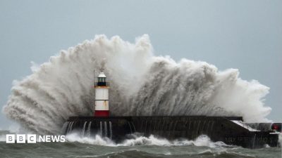Storm Austen brings power cuts and travel disruption as more wind and rain forecast