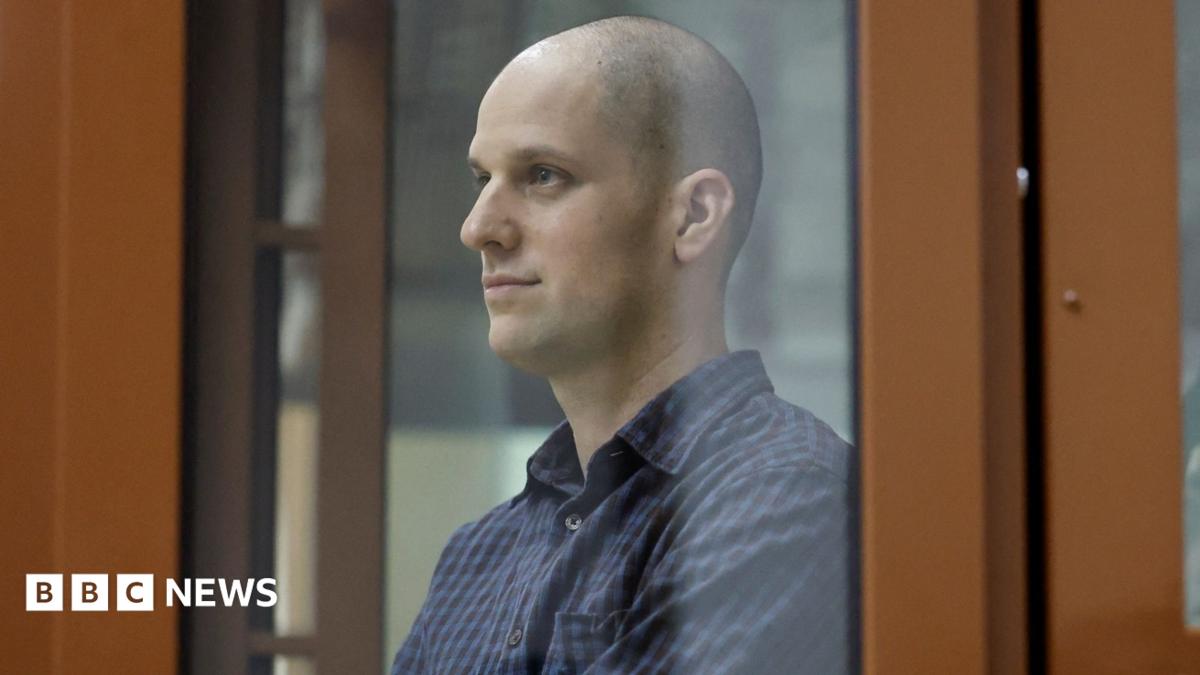 Watch: US journalist Evan Gershkovich describes being detained by Russian agents