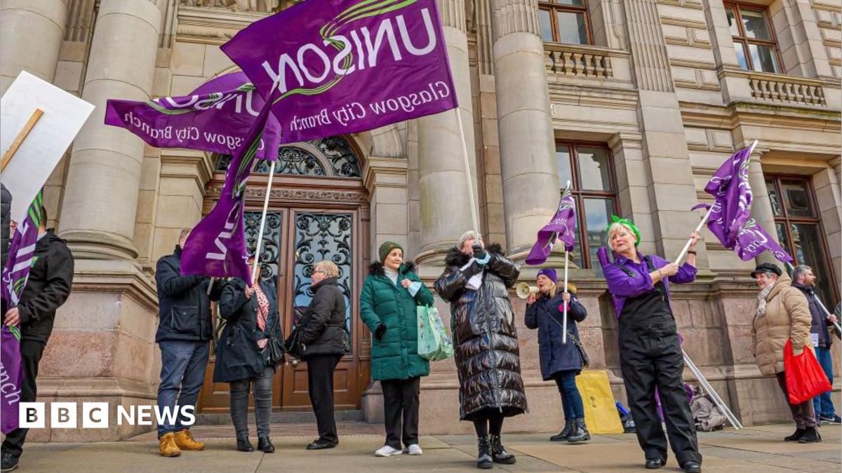 Glasgow City Council letting staff down with fire and rehire plans, worker says