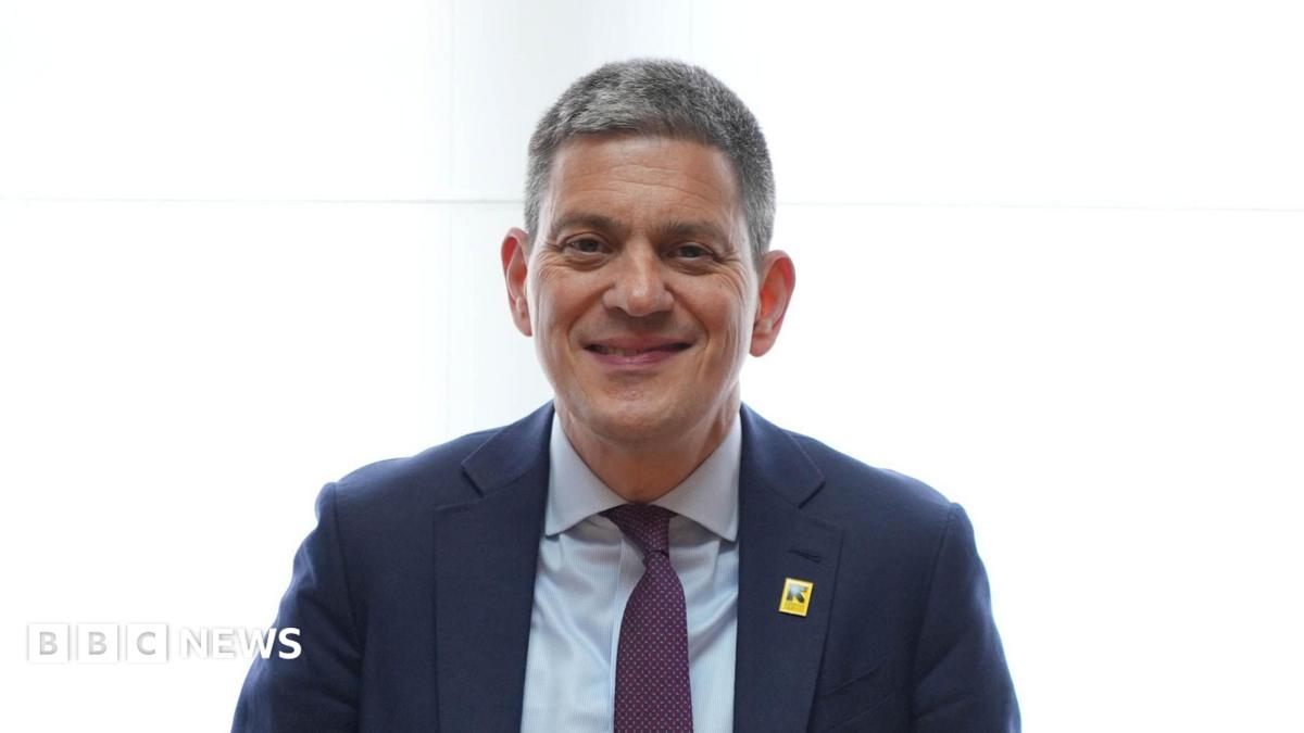 David Miliband says he is optimistic about potential Burnham government