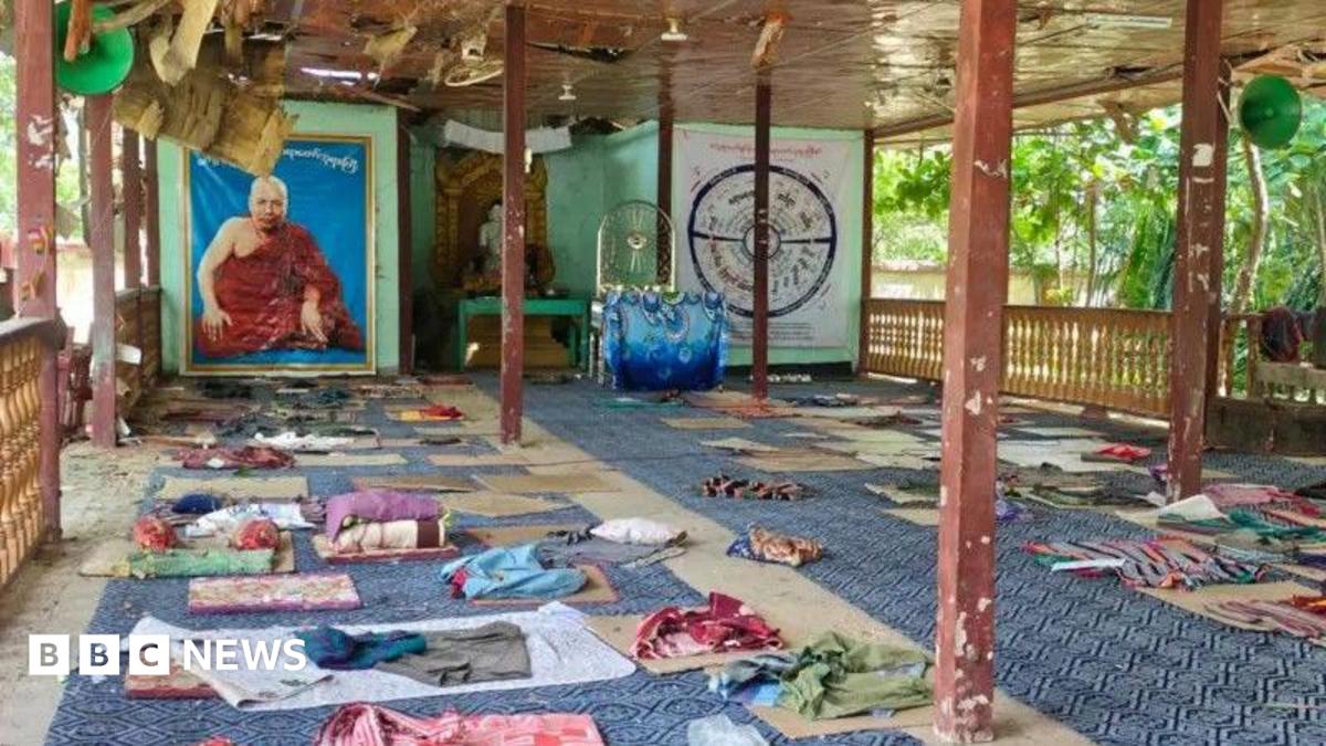 Fourteen killed in strike on Myanmar monastery