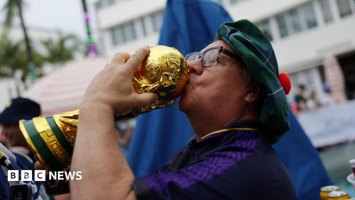Scotland on 'brink of history', fans say ahead of Brazil World Cup tie