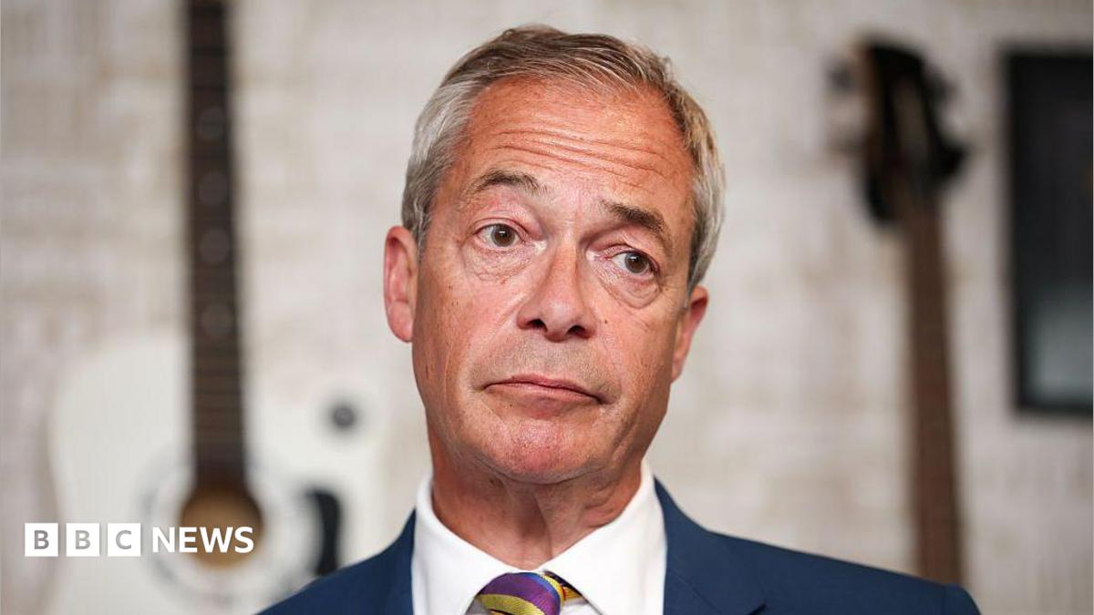 Farage says he's 'done no wrongdoing' after benefits from ally not declared