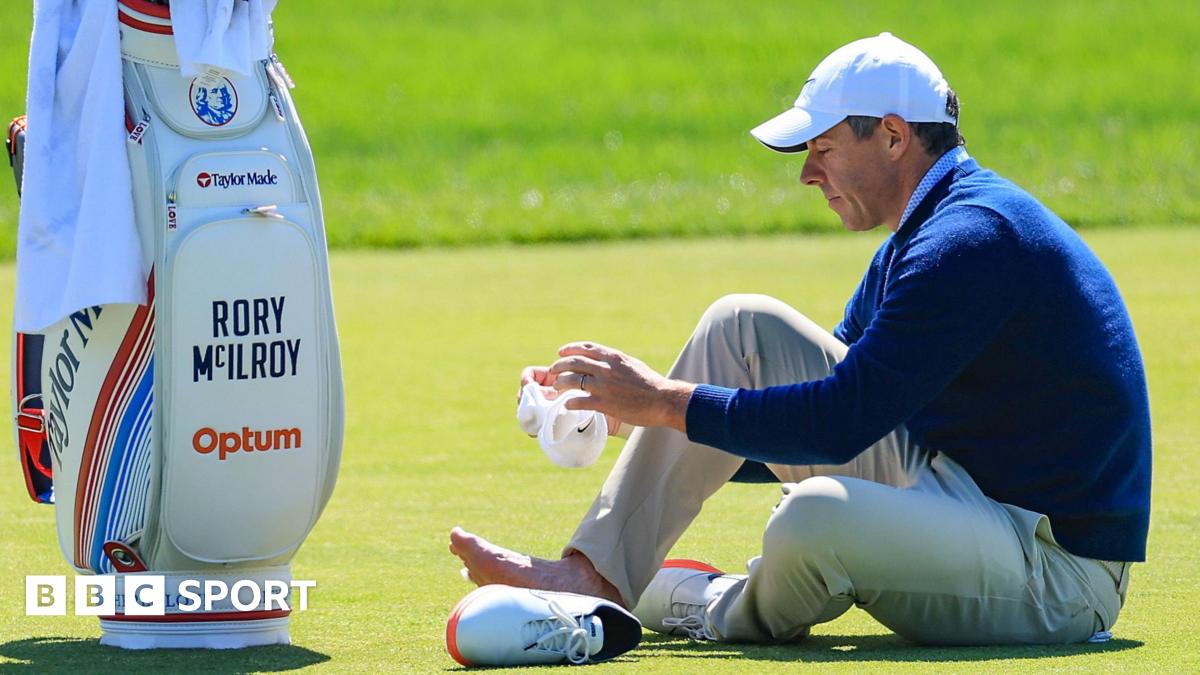 Troublesome toe forces McIlroy to halt US PGA practice