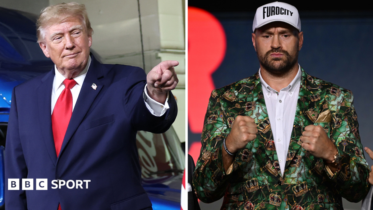 Fury wants 'old pal' President Trump for Joshua ring walk