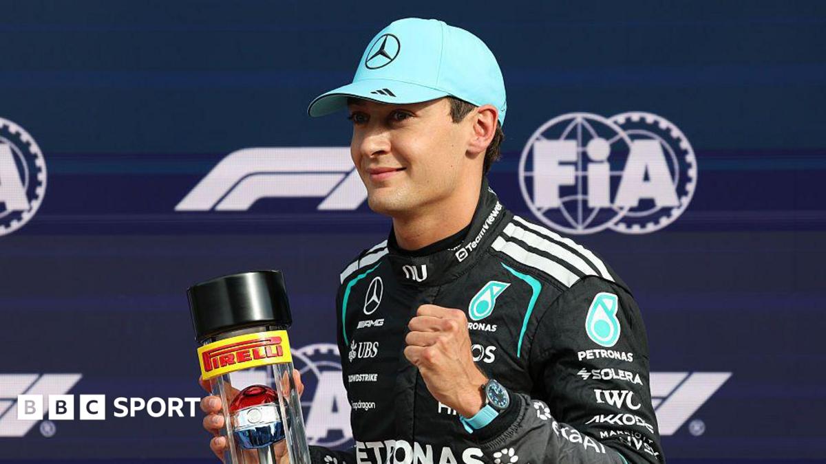 Russell on pole position for Dutch GP sprint race