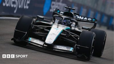 Russell fastest from Leclerc in Singapore practice