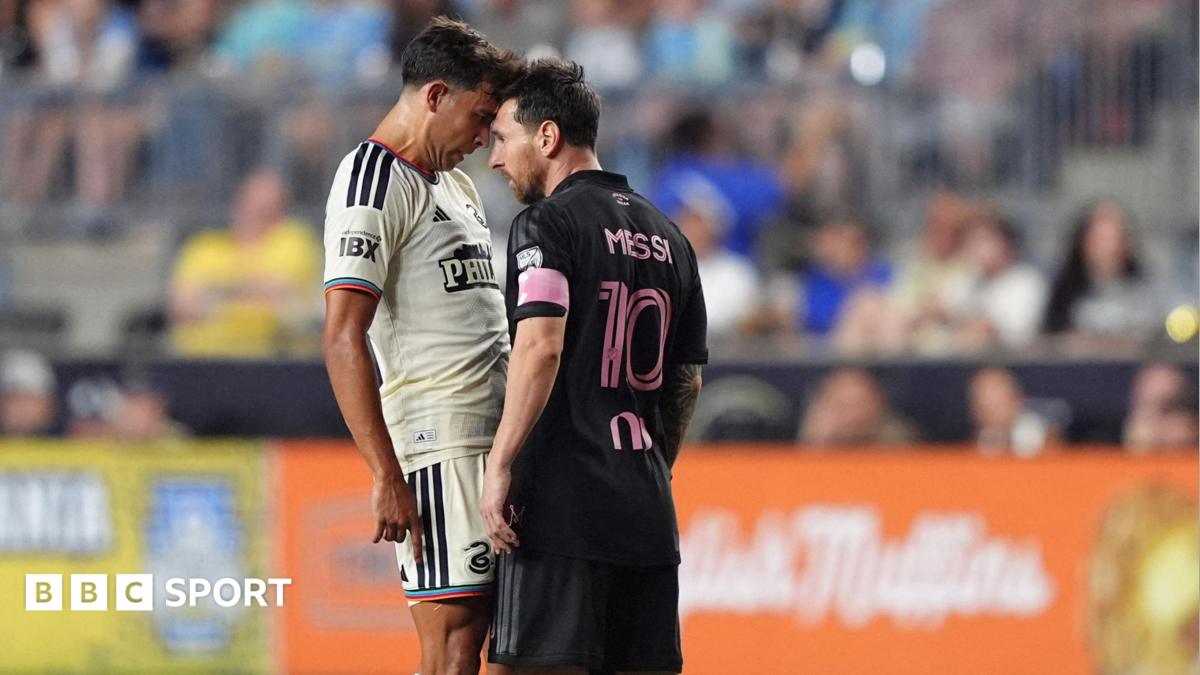 Messi fined for slapping opponent in MLS game