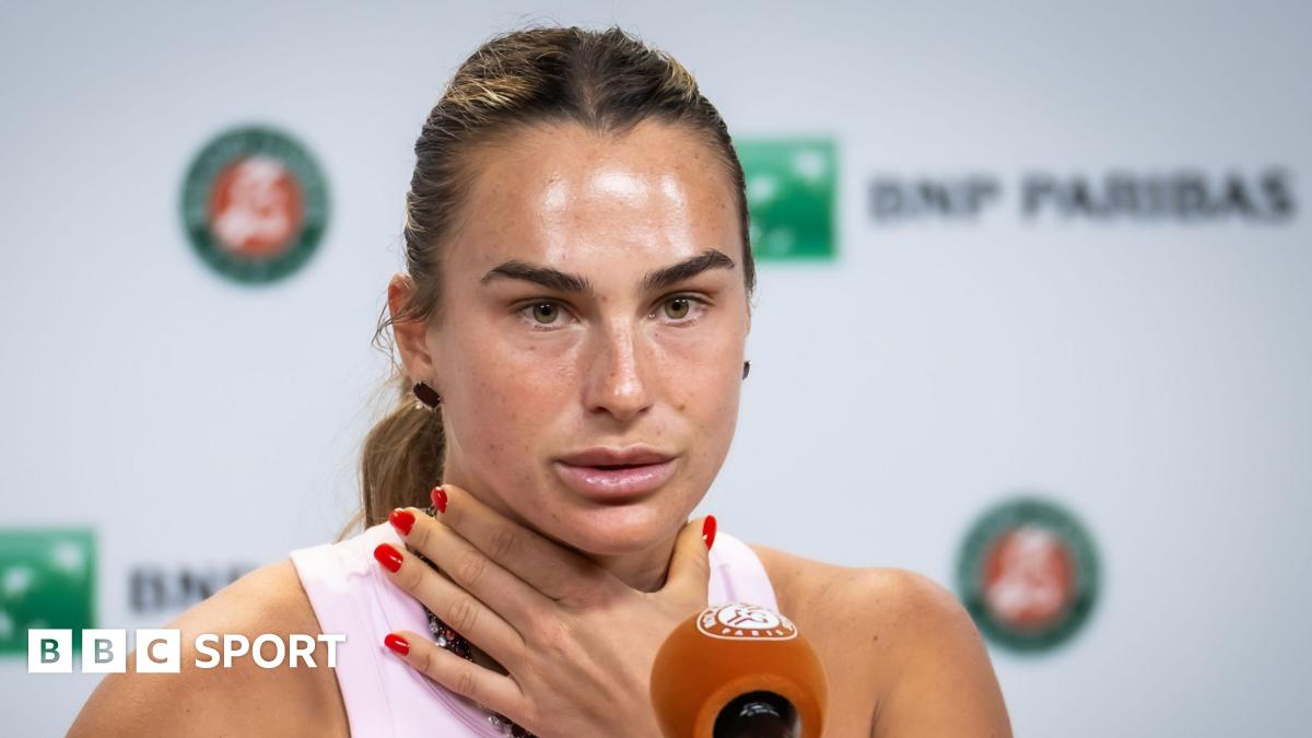 Sabalenka cuts news conference short as top French Open players protest prize money