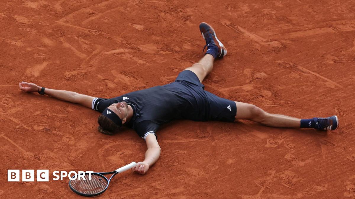 Zverev beats Cobolli in tense French Open final to claim first Grand Slam title