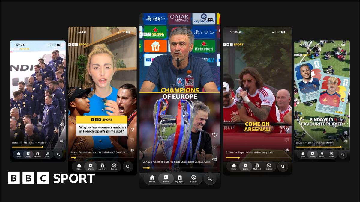 Introducing Shorts on the BBC Sport app