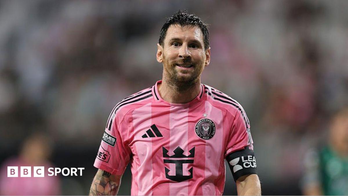 Messi plays for Inter Miami after father's death