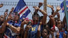 Thousand welcome home Cape Verde footballers after stunning World Cup run