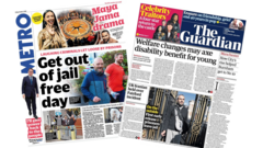 The Papers: 'Laughing criminals let loose' and 'Return to the castle'