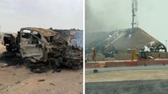 Photos show widespread damage at US sites from Iranian attacks