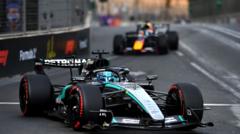 Russell wins despite late Verstappen challenge