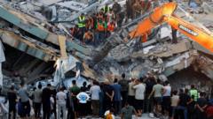 At least 12 killed after war-damaged Gaza building collapses